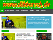 Tablet Screenshot of dibborsch.de